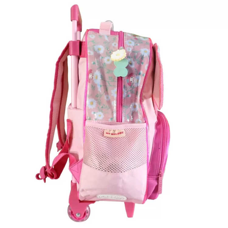 Mochila Escolar Cresko 2026 My Melody 16" con Carro Art.SR1601